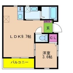 コート・ロッソの物件間取画像